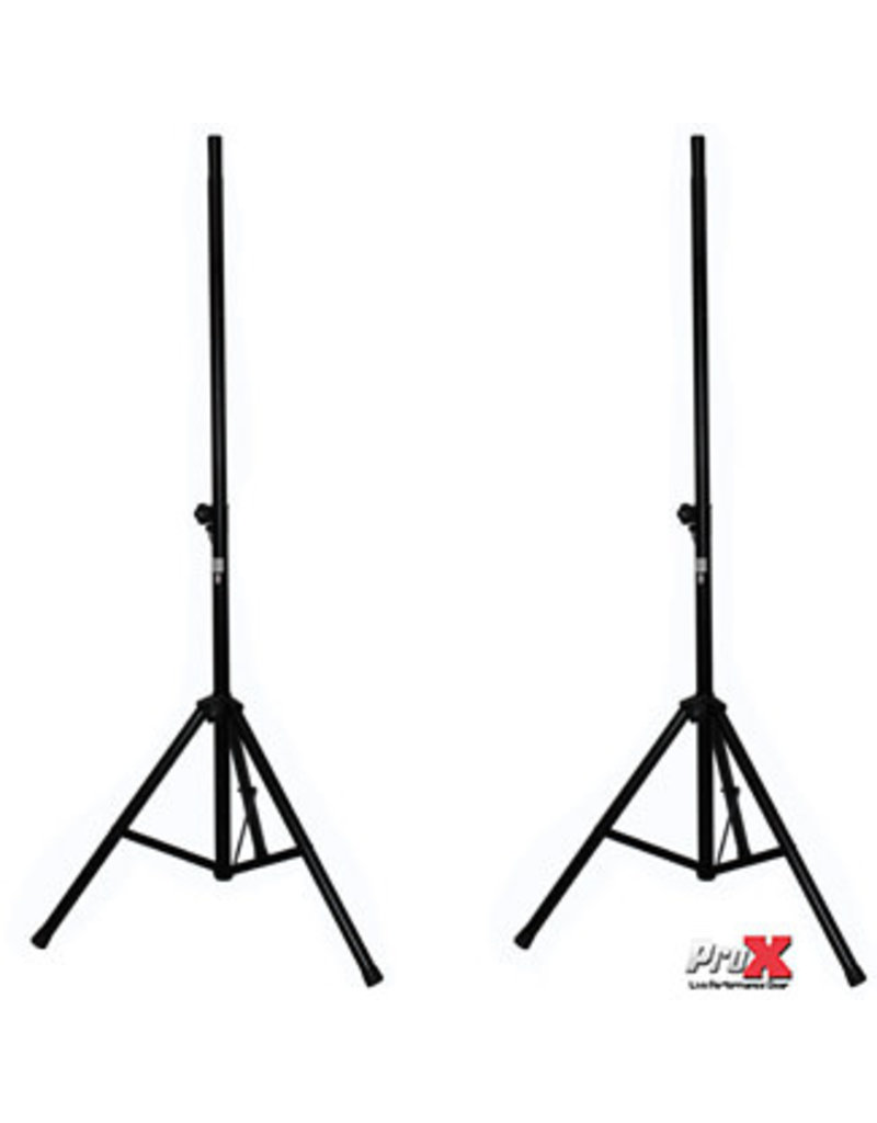 ProX ProX All Metal 8' Speaker Stand Set of 2 with Carrying Case  (T-SS26P)