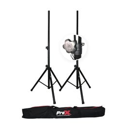 ProX ProX Heavy Duty Speaker Tripod Stands 6 ft. (44"-72") Set of 2 with Bag (T-SS18P)