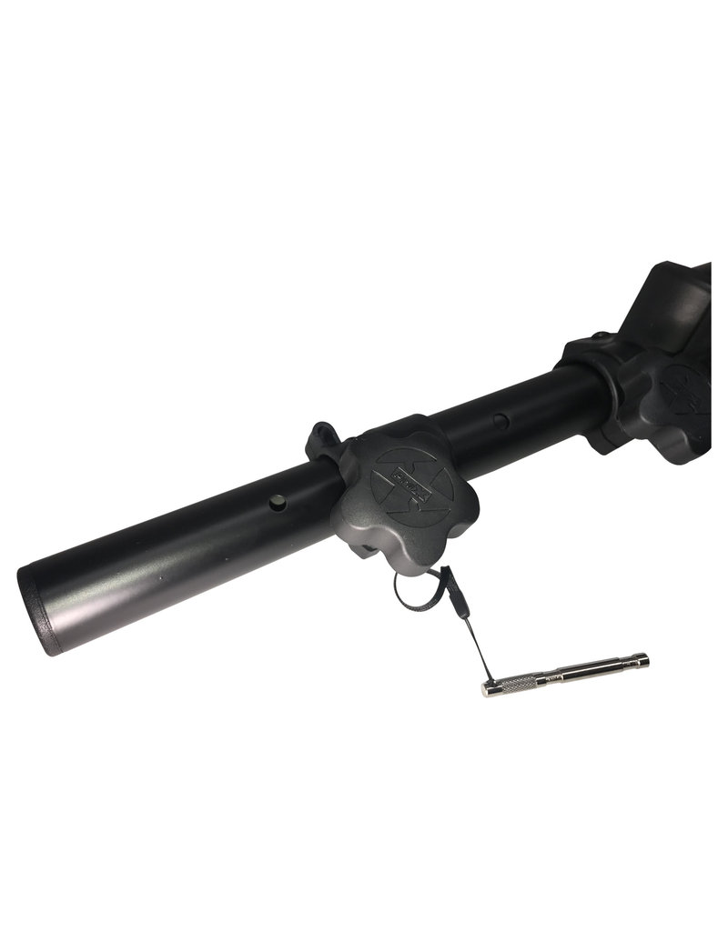 ProX ProX Heavy Duty Black Speaker Tripod Stands 6 ft. (44"-72") Set of 2 with Bag (T-SS18P)