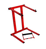 ProX ProX Foldable Portable Laptop Stand with Adjustable Shelf - RED