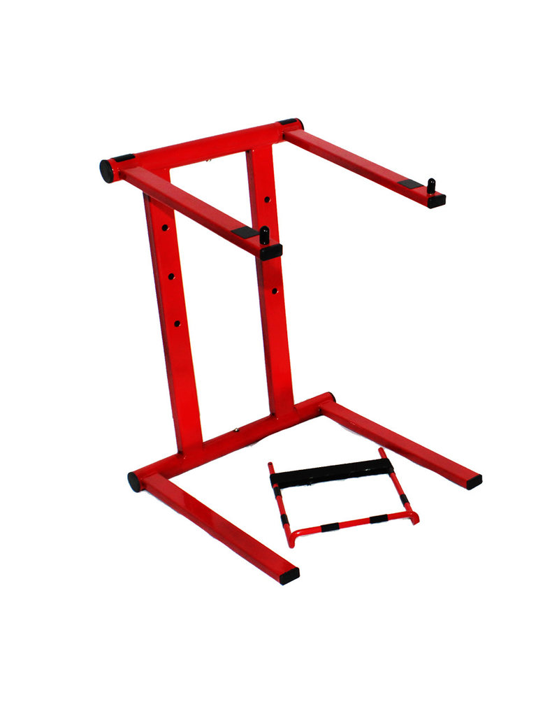 ProX ProX Red Foldable Portable Laptop Stand with Adjustable Shelf  (T-LPS600R)