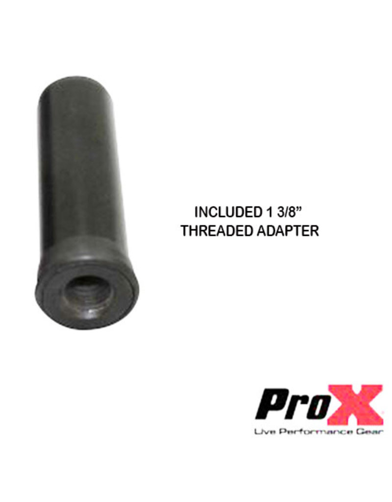 ProX ProX Deluxe Set of 2 M20 Threaded Subwoofer Pole Mounts with 1-3/8" Adapters
