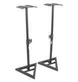 ProX ProX Monitor Speaker Platform Stands with Rubberized Platform and Wide Base - PAIR