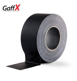 ProX ProX 3" Matte Black GaffX Gaffers Tape - 60 Yard Roll