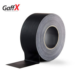 ProX ProX (XGF-360BLK) 3" Matte Black GaffX Gaffers Tape - 60 Yard Roll