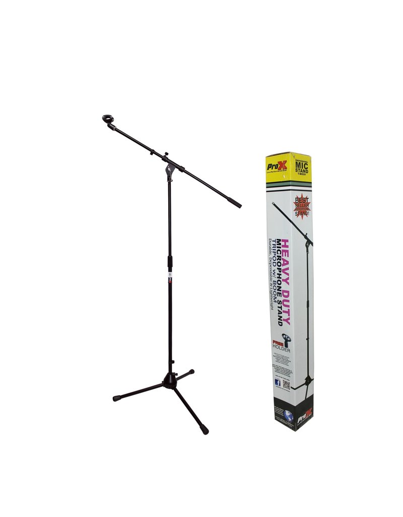 ProX ProX  Tripod Microphone Stand with Boom (T-MIC01)