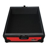 ProX ProX Universal Turntable Flight Case with Foam Kit - Red/Black  (T-TTRB)