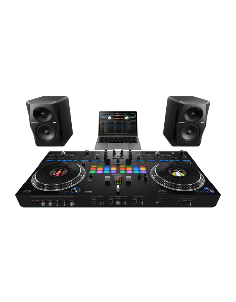 DDJ-REV7: Scratch-style 2-channel DJ Controller with motorized jog wheels and on jog display for Serato DJ Pro - PIONEER DJ