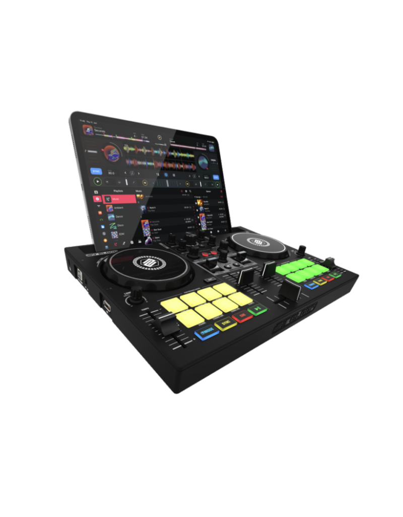 Reloop BUDDY Compact 2-Channel DJ Controller for Algoriddim djay