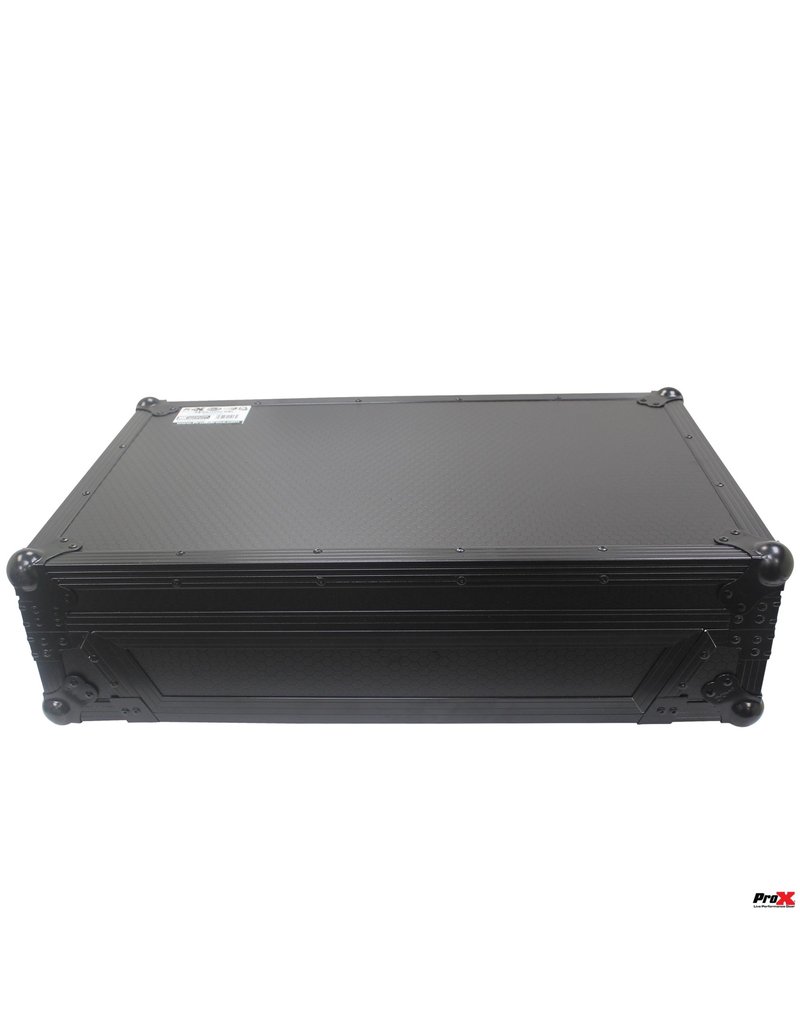 ProX ProX ATA Flight Case for DDJ-1000, FLX6, SX3 DJ Controllers with 1U Rack Space + Wheels - Black XS-DDJ1000 WBL MK2
