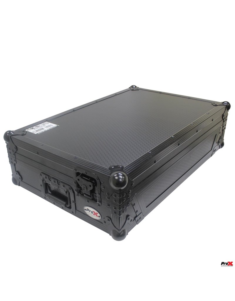 ProX ProX ATA Flight Case for DDJ-1000, FLX6, SX3 DJ Controllers with 1U Rack Space + Wheels - Black XS-DDJ1000 WBL MK2