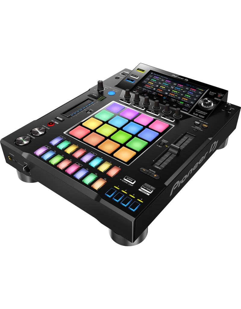 DJS-1000 Standalone DJ Sampler with 16-step Sequencer, 16 Performance Pads, Touch Strip, Built-in Effects, and 7" Color Touchscreen - Pioneer DJ