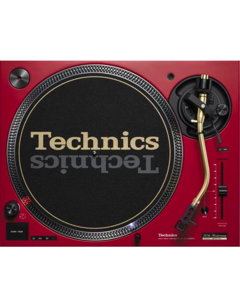 Technics SL-1200M7LPC 50th Anniversary Limited Edition Red