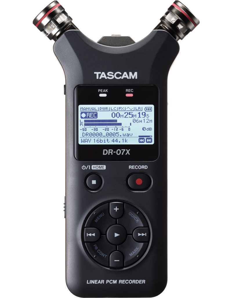 Tascam Tascam DR-07X Stereo Handheld Digital Audio Recorder and USB Audio Interface