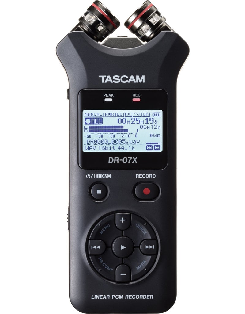 Tascam Tascam DR-07X Stereo Handheld Digital Audio Recorder and USB Audio Interface