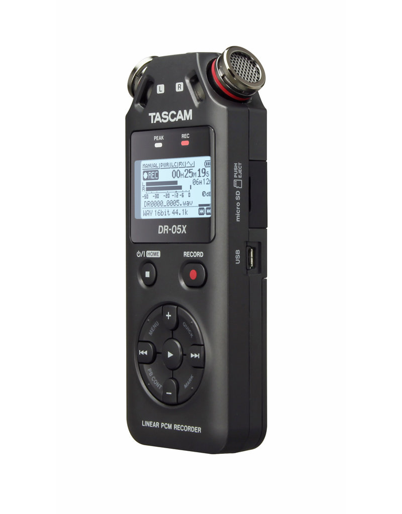 Tascam Tascam DR-05X Stereo Handheld Digital Audio Recorder and USB Audio Interface