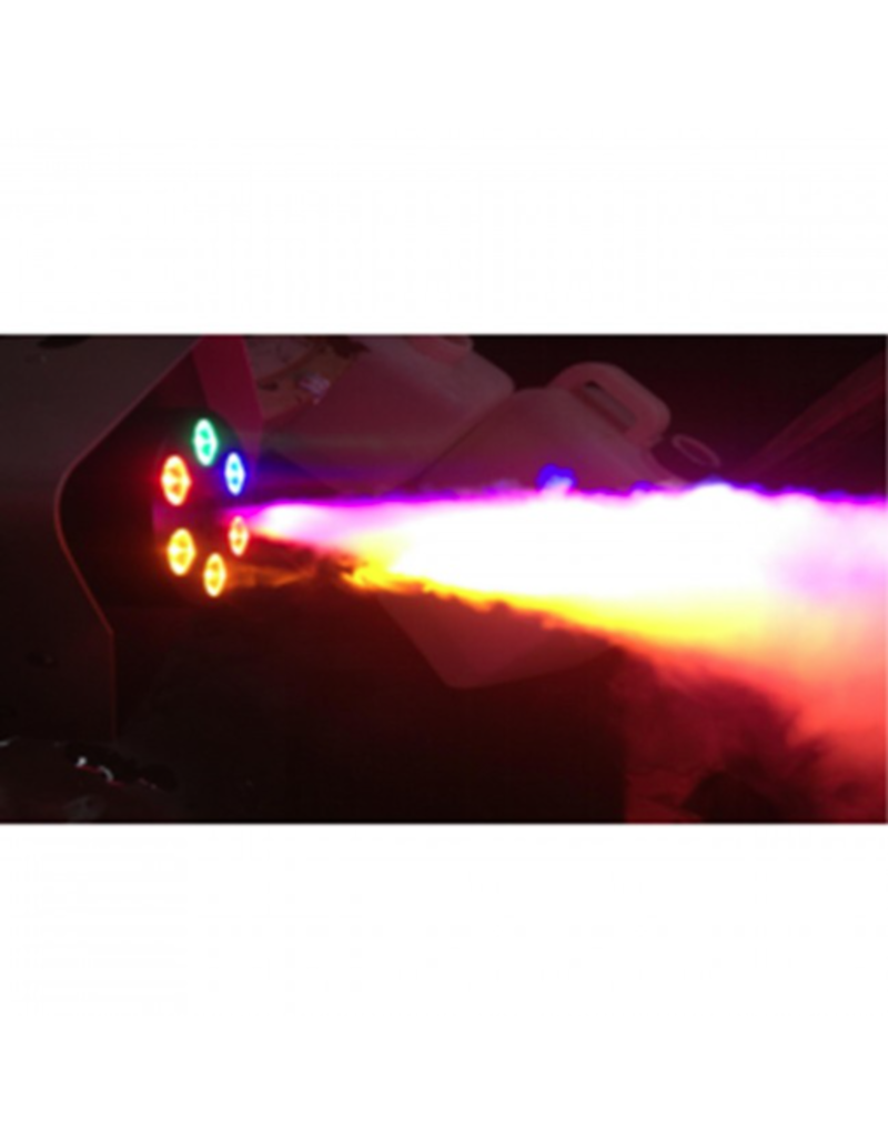 ProX ProX Xstatic Pro Lighting Twister 1220 LED Fog Machine w RGBA LEDs