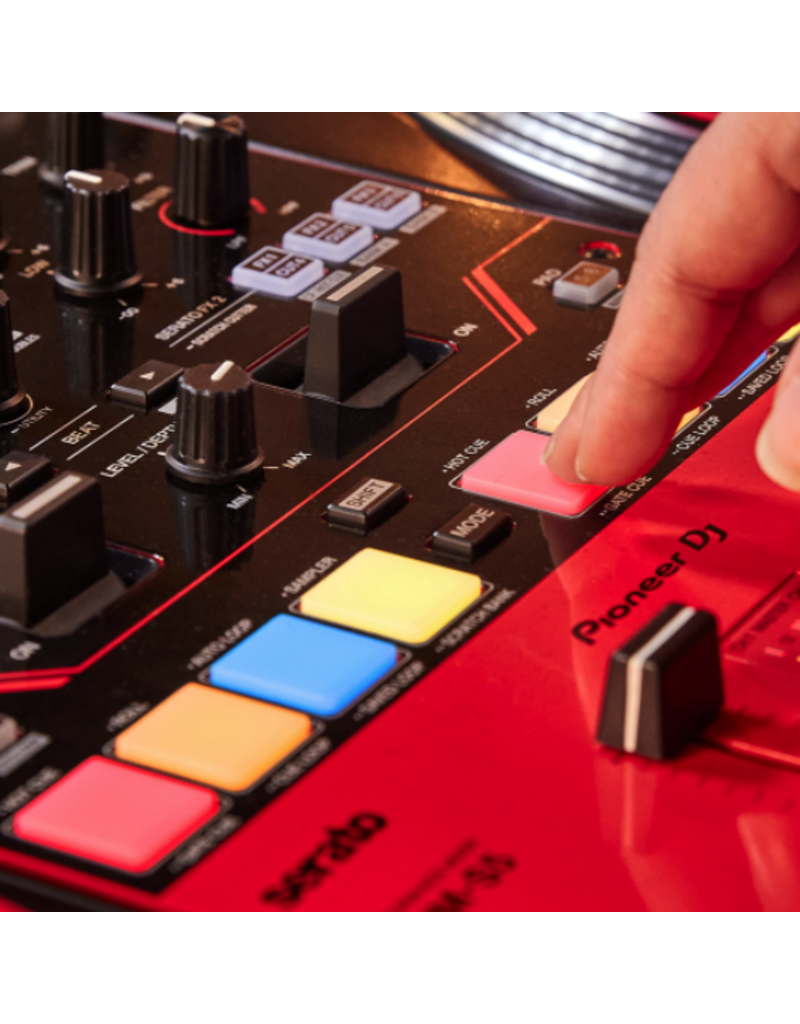 DJM-S5: 2-channel DJ Mixer with Serato DJ + DVS-compatible Sound Card, Sound Color FX Dual Filters, and Magvel Crossfader - Pioneer DJ