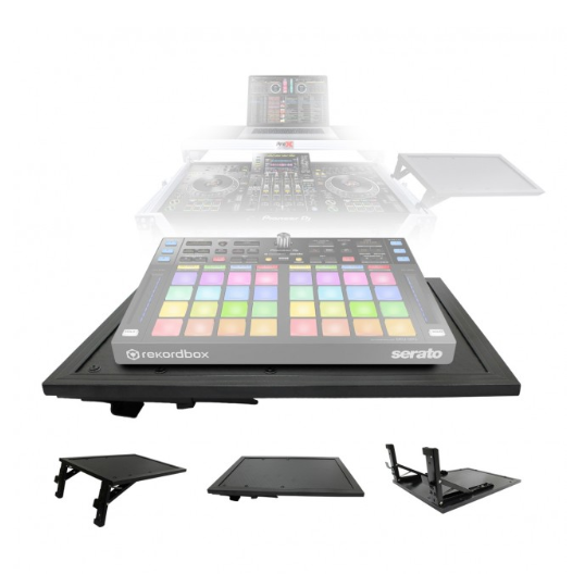 ProX Universal Side Shelf for Laptops Midi Controllers and Modular