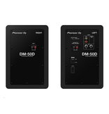 DM-50D-K Black 5" Compact Active Monitor Speaker (pair) - Pioneer DJ