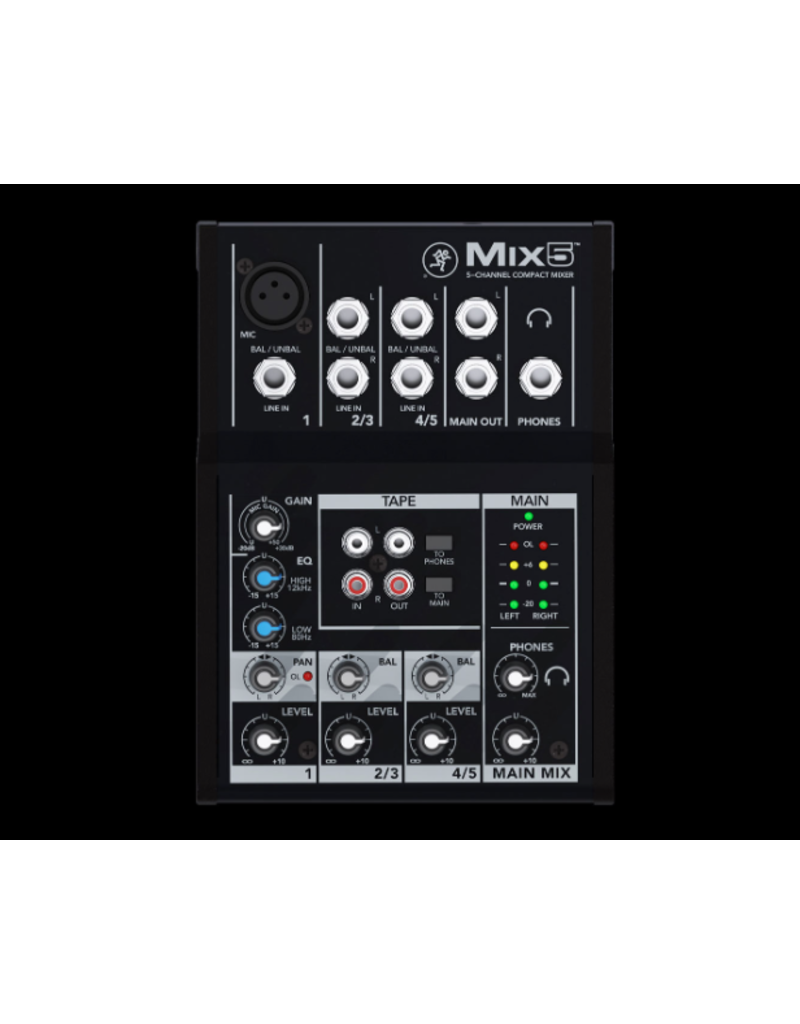 Mackie Mackie MIX5 5-Channel Compact Mixer