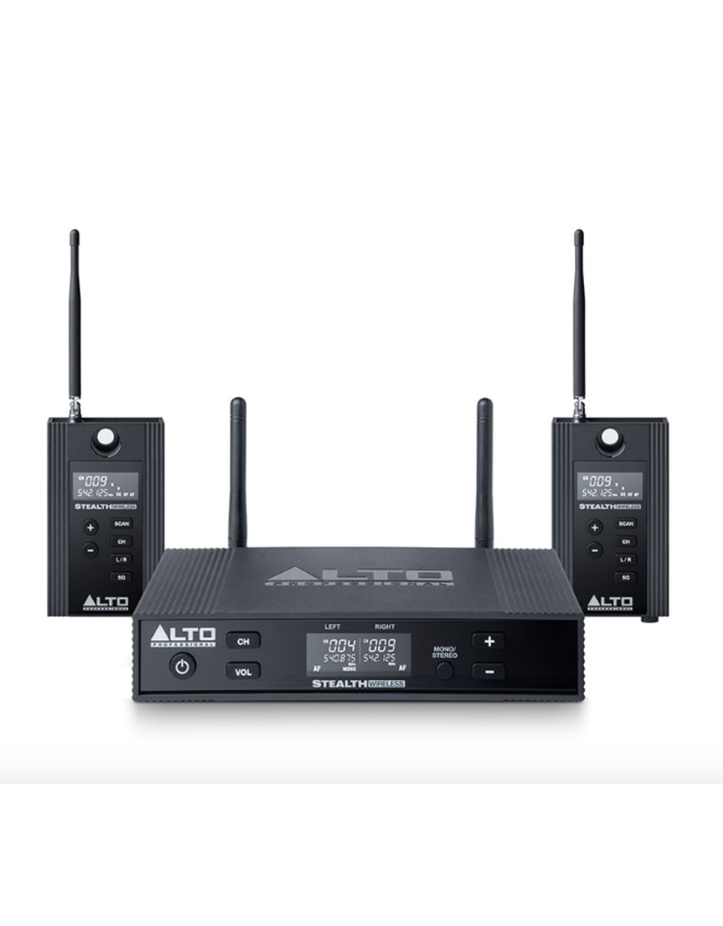 Alto Stealth Wireless MKII 2-Channel UHF Wireless System for Powered Speakers