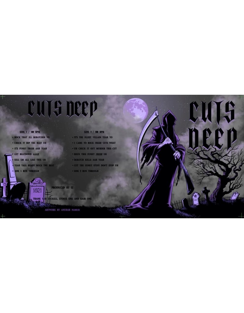 Cuts Deep  Produced by IZ 7" Scratch Record
