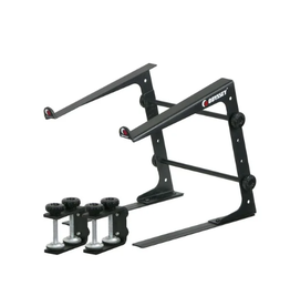 Odyssey Black Laptop/Gear L Stand w/ Table Clamps (LSTAND)