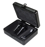 Odyssey KROM Series PRO2 Case for Two Turntable Needle Cartridges Black/Black (KCC2PR2BL)