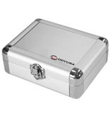 Odyssey KROM Series PRO2 Case for Two Turntable Needle Cartridges Silver/Silver (KCC2PR2SL)