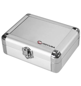 Odyssey KROM Series PRO2 Case for Two Turntable Needle Cartridges Silver/Silver (KCC2PR2SL)