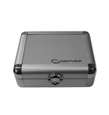 Odyssey KCC2PR2SD - KROM Series PRO2 Case for Two Turntable Needle Cartridges Silver Diamond