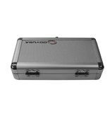 Odyssey KROM Series PRO2 Case for Four Turntable Needle Cartridges Silver Diamond (KCC4PR2SD)