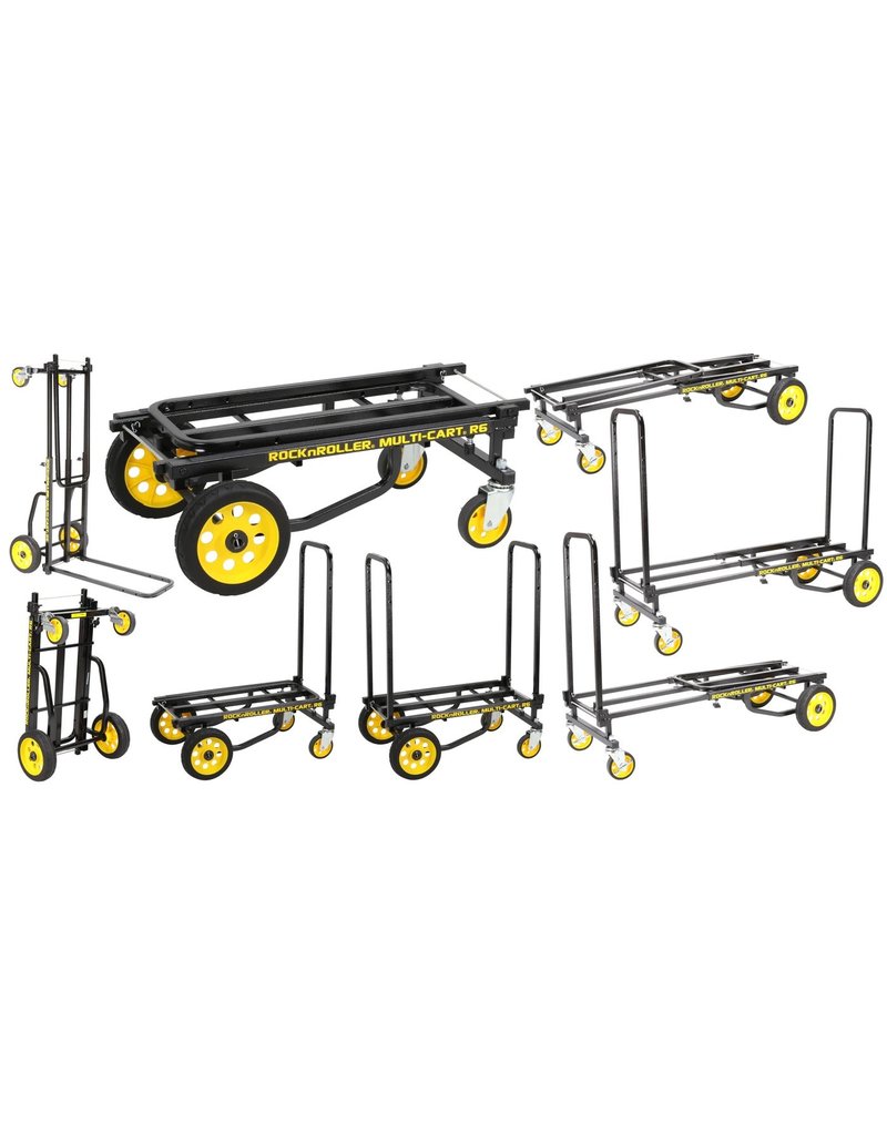 RocknRoller RockNRoller R6 Mini 8-in-1 Equipment Utility Cart (R6RT)