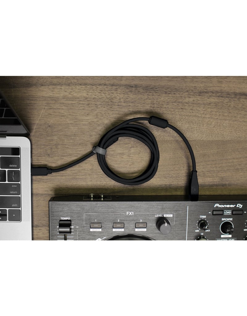 Audiophonics - Câble USB 2.0 USB-B mâle vers USB-C réversible mâle Plaqué  Or OTG 2m