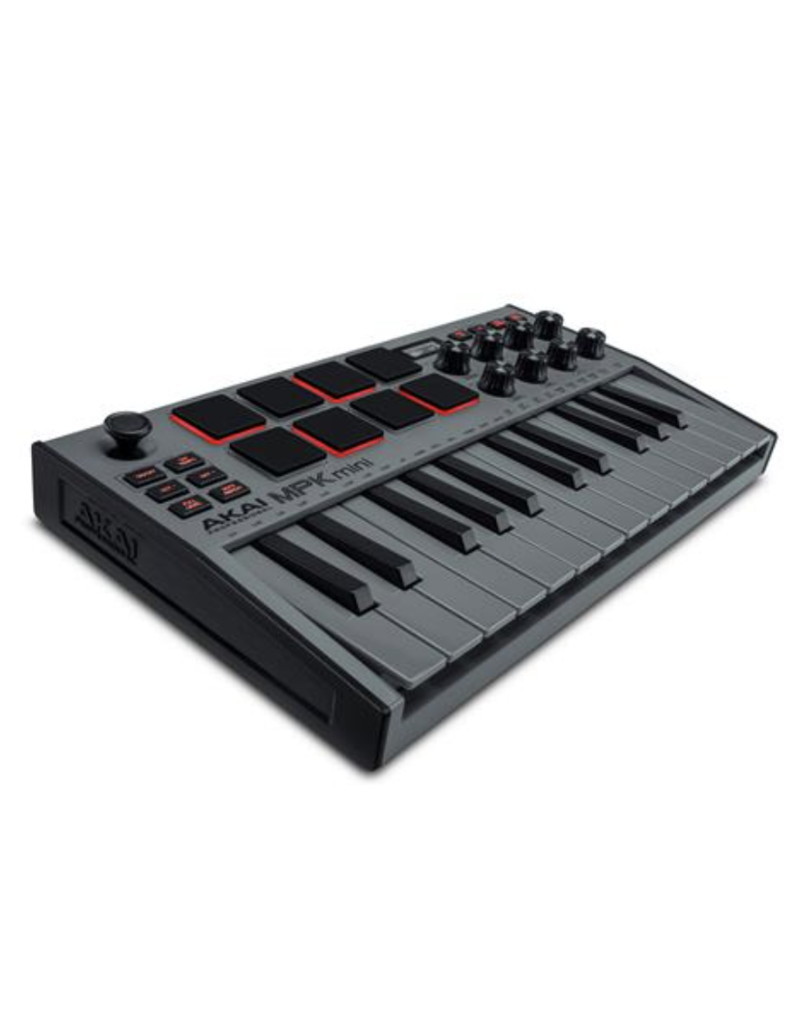 Akai MPK Mini MK3 25-Key MIDI Controller: Special Edition Gray - Mile High  DJ Supply