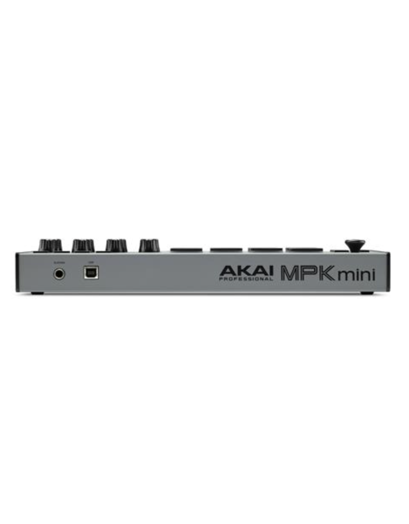Akai MPK Mini MK3 25-Key MIDI Controller: Special Edition Gray 