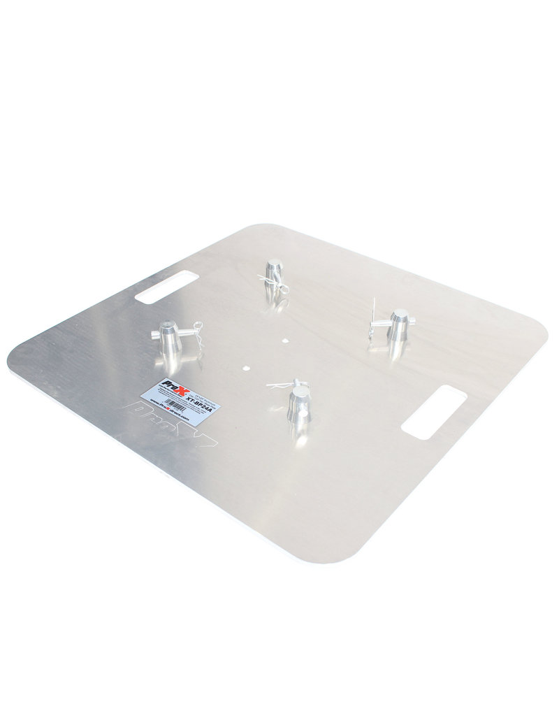 ProX ProX 24 In. x 24 In. 6mm Aluminum Base Plate for F34 and F33 Trussing Fits Most Manufacturers W-Conical Connectors (XT-BP24A)