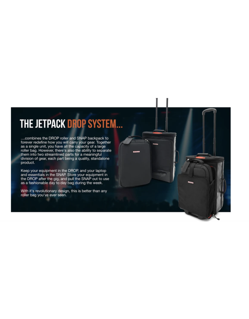 Jetpack JetPack Drop System: Drop Roller Bag + Snap Backpack