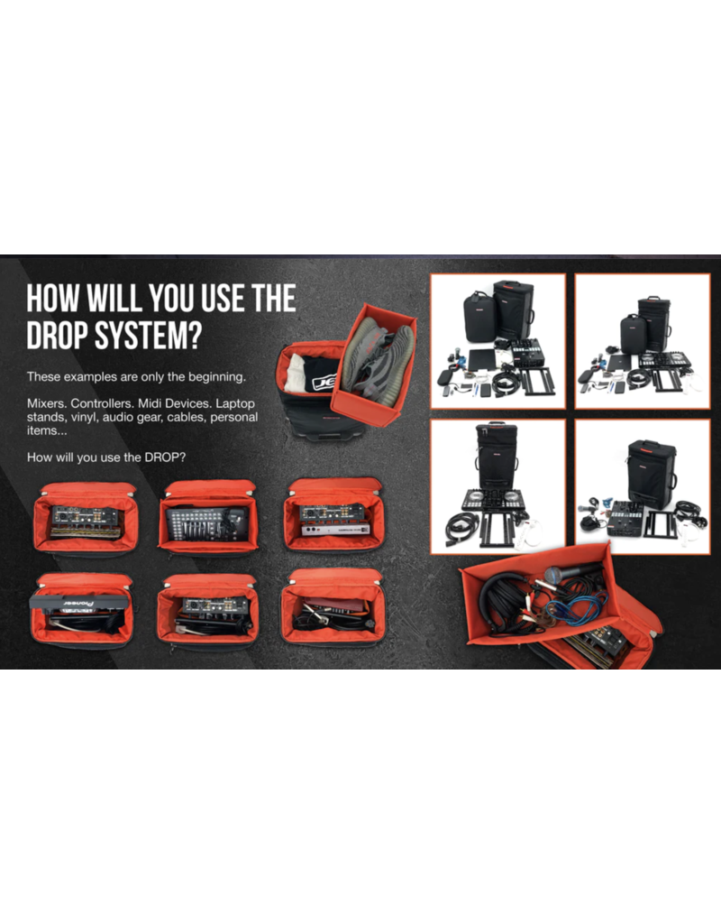 Jetpack JetPack DJ Drop System Includes Drop Roller Bag + Snap Backpack