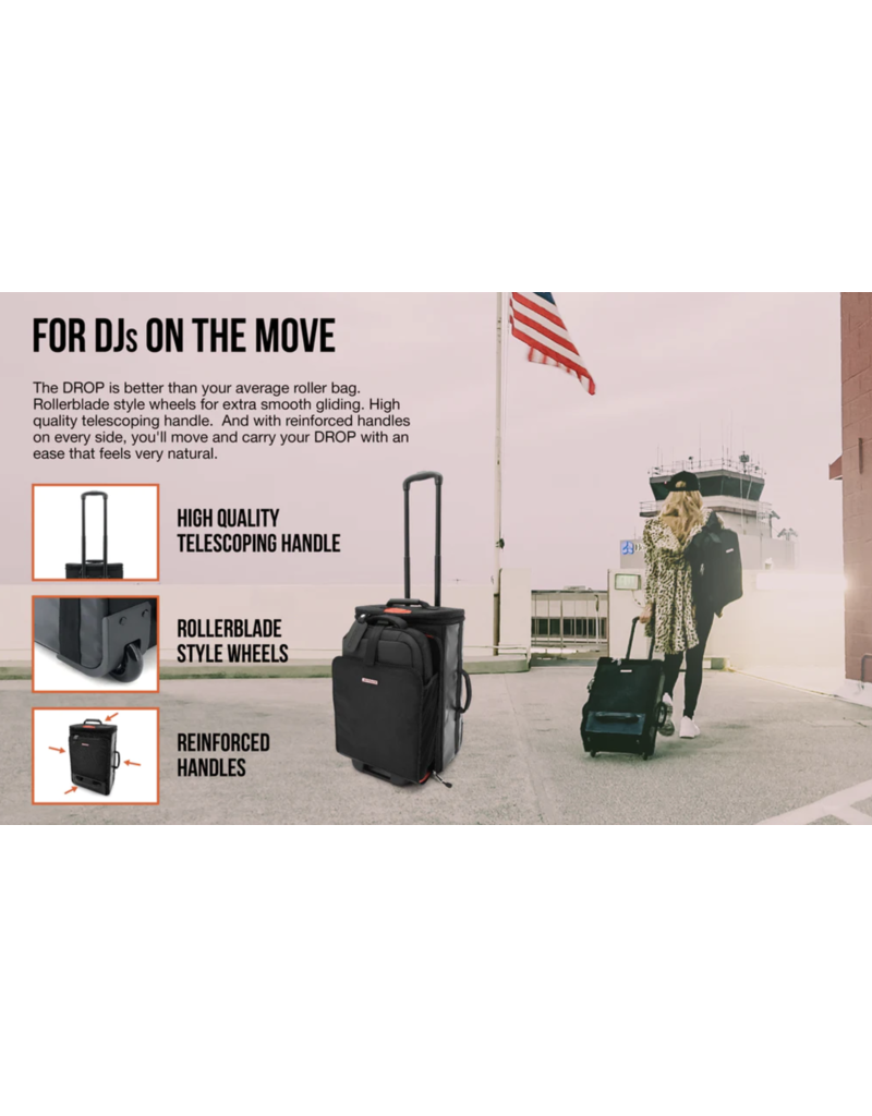 Jetpack JetPack DJ Drop System Includes Drop Roller Bag + Snap Backpack