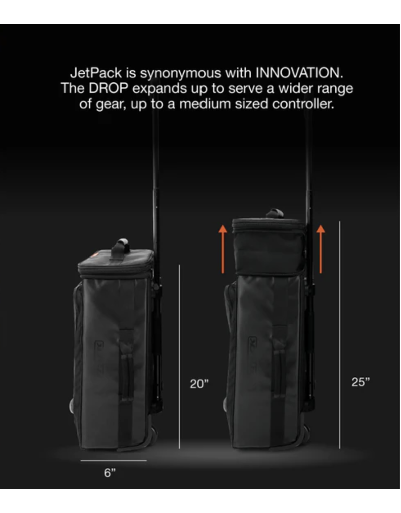 Jetpack JetPack DJ Drop System Includes Drop Roller Bag + Snap Backpack