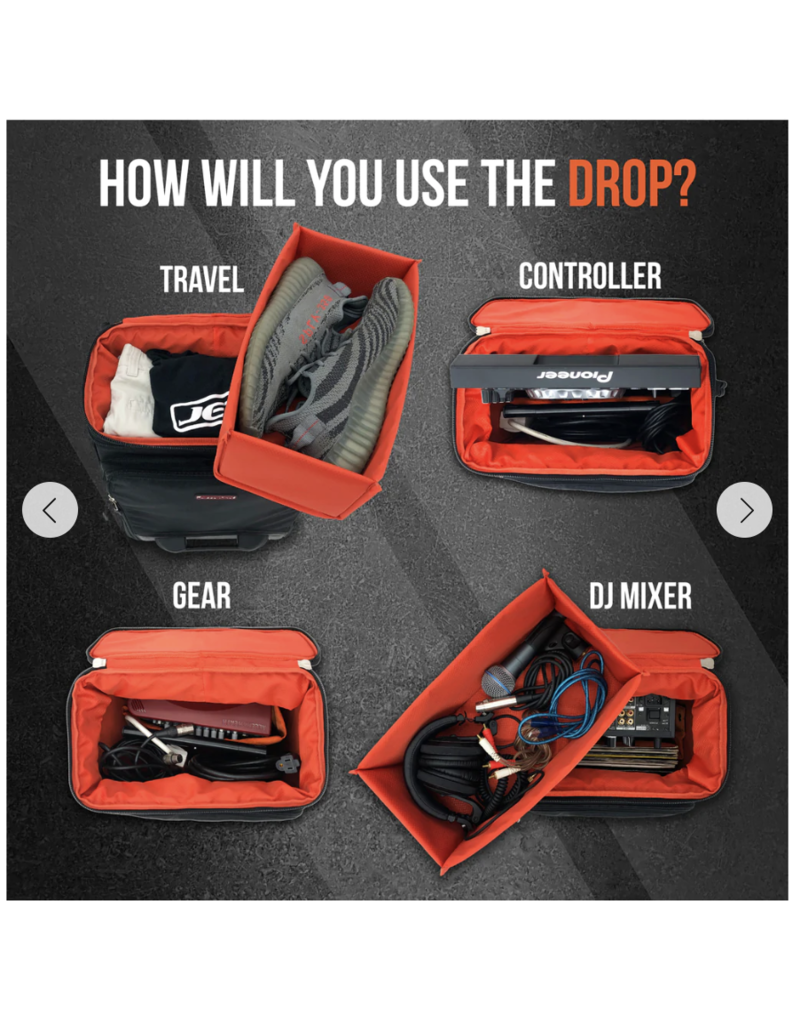 Jetpack JetPack DJ Drop System Includes Drop Roller Bag + Snap Backpack