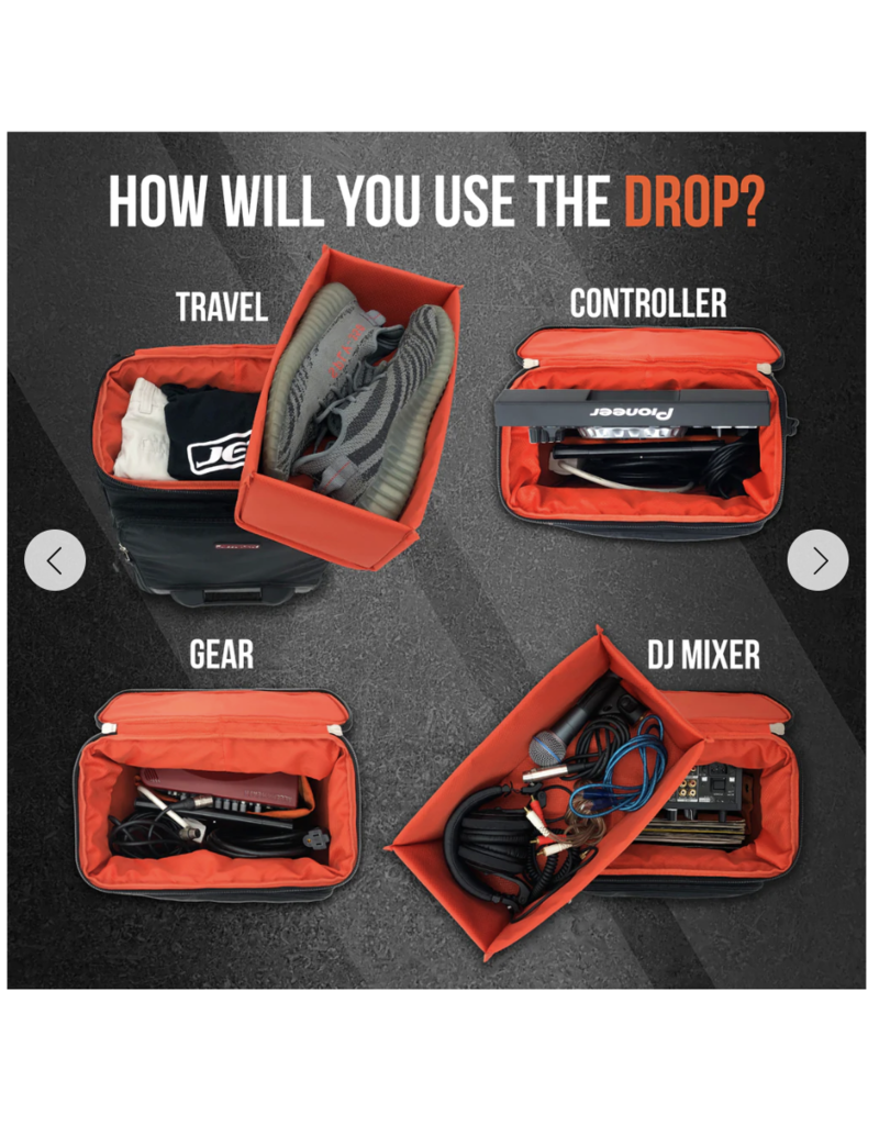 Jetpack JetPack Drop System: Drop Roller Bag + Snap Backpack