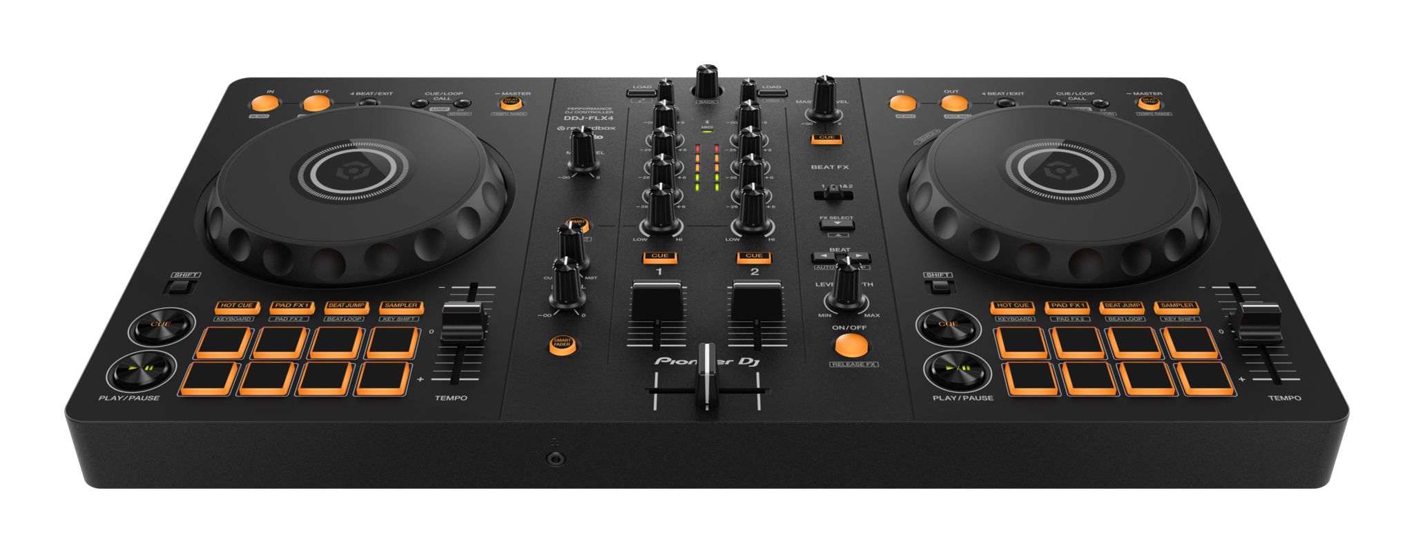 Pioneer DJ DDJ-FLX4 2-channel DJ controller - Mile High DJ Supply