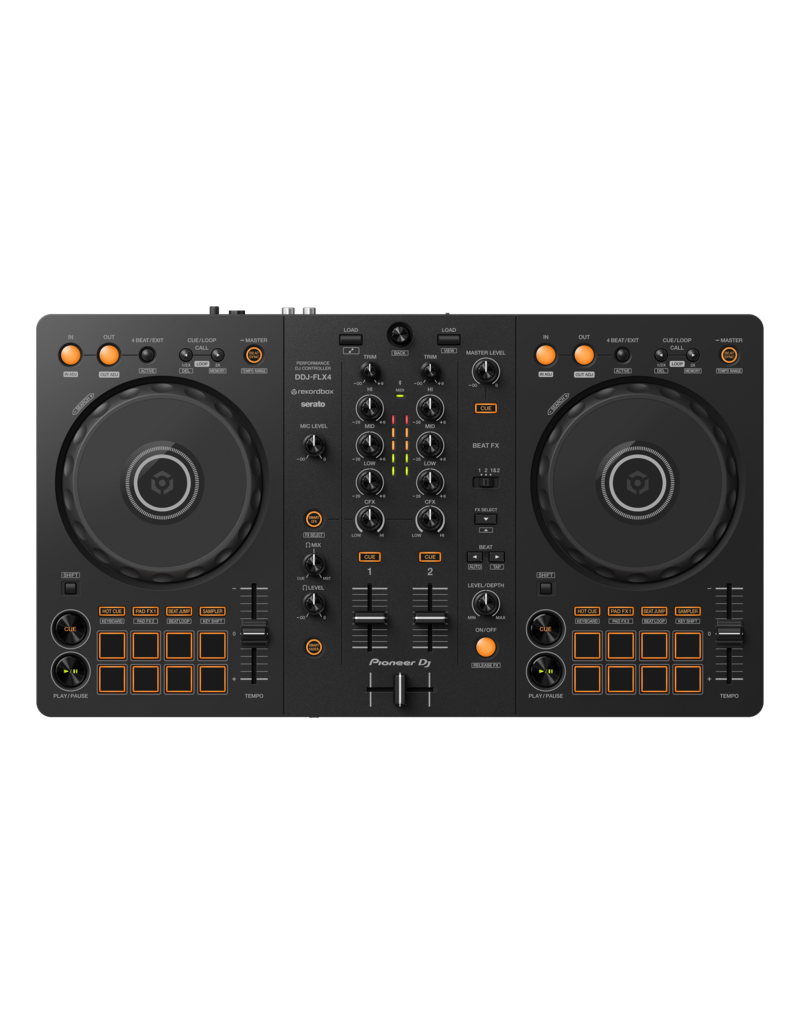 Pioneer DJ DDJ-FLX4 2-channel DJ controller - Mile High DJ Supply