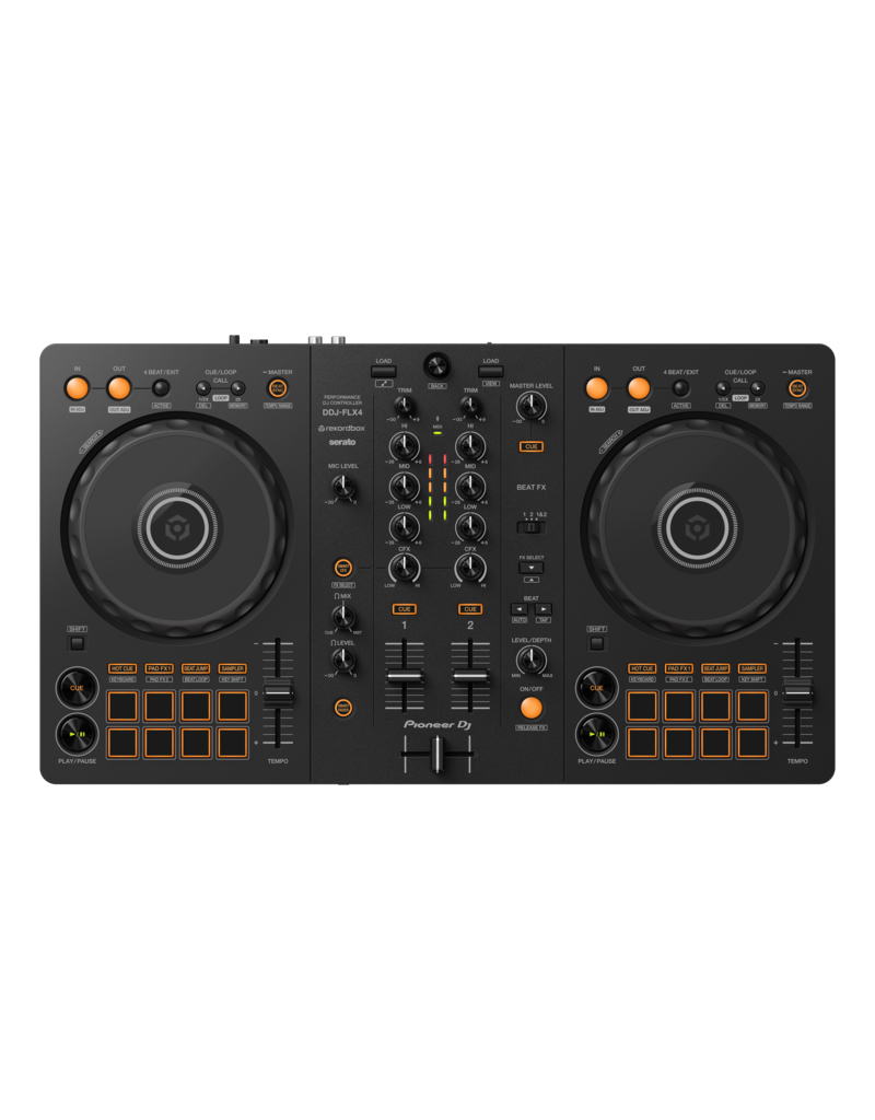 * PRE-ORDER * Pioneer DJ DDJ-FLX4 2-channel DJ controller for rekordbox and Serato