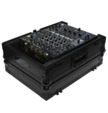Odyssey Universal Flight Case for 12" DJ Mixer Extra Deep for Cords Black/Black (FZ12MIXXDBL)