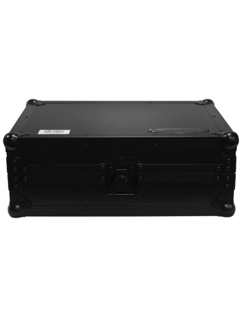 Odyssey Universal Flight Case for 12" DJ Mixer Extra Deep for Cords Black/Black (FZ12MIXXDBL)