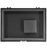 Odyssey Universal Flight Case for 12" DJ Mixer Extra Deep for Cords Black/Black (FZ12MIXXDBL)